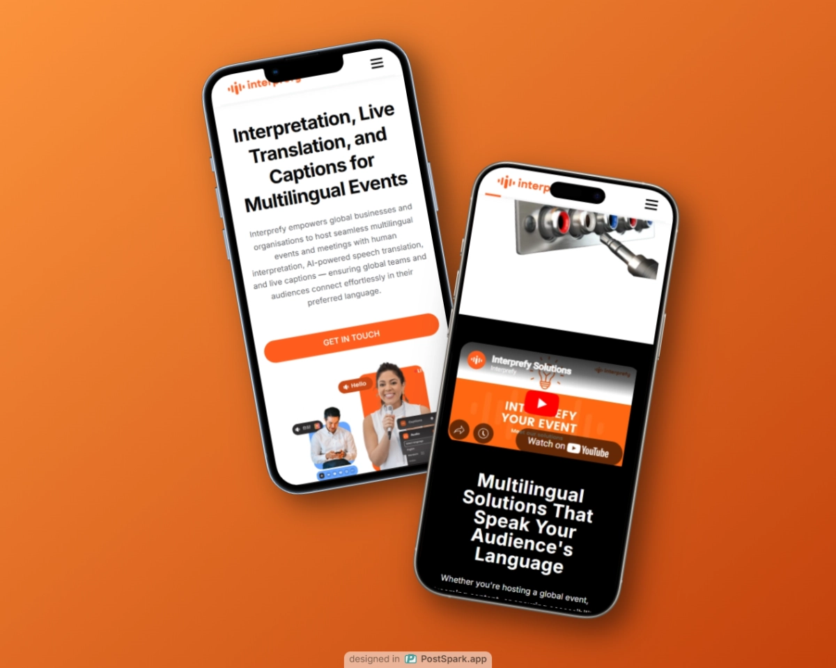 Interprefy Website