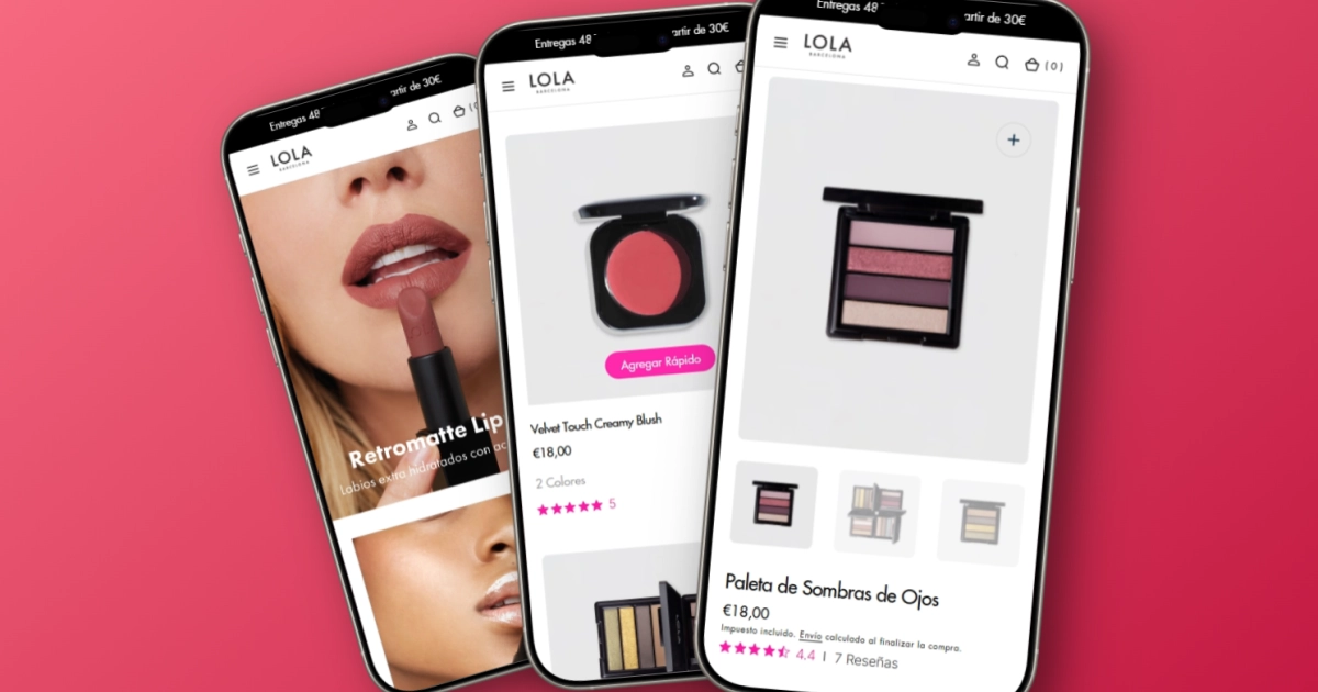 Lola Barcelona Website